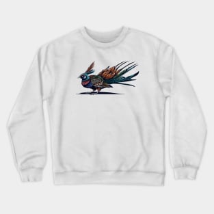 Exotic Bird Colorful Beautiful Crewneck Sweatshirt